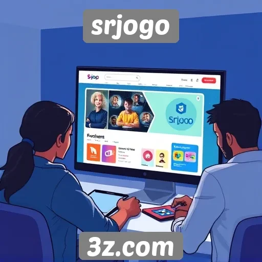 Experiência do usuário no site srjogo